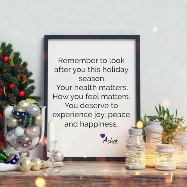 ashok holiday message