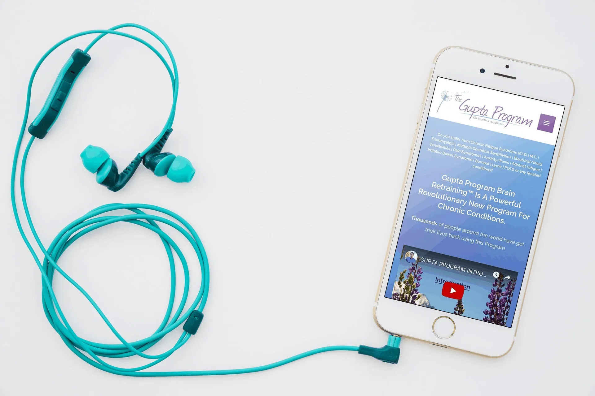 gupta program homescreen on phone gupta program homescreen on phone